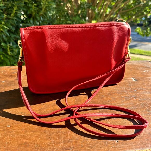 Vintage Basic Bag Style No 9455 in Red — Anchor Stamp - Picture 1 of 13